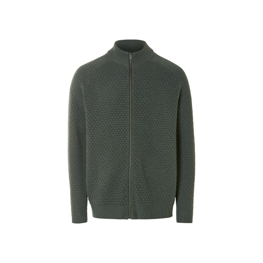 esmara Men Gebreid heren vest (Groen, XL) afbeelding 1