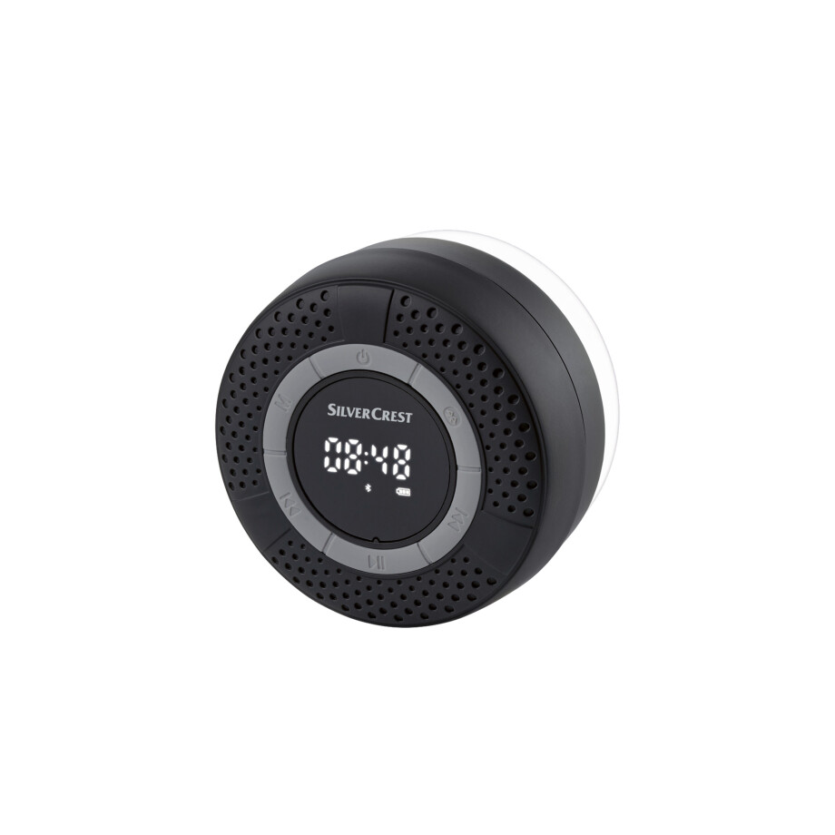 SILVERCREST Badkamer speaker (Zwart) SILVERCREST Badkamer speaker (Zwart) afbeelding 1