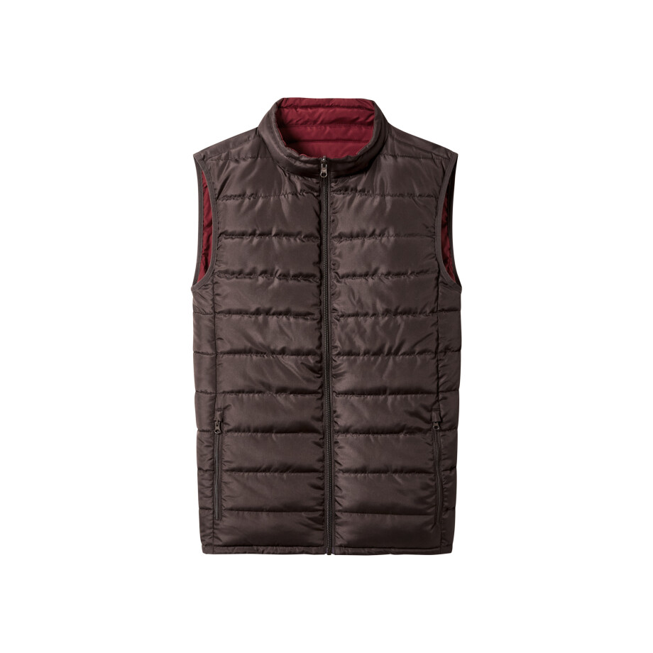 esmara Men Heren bodywarmer (bruin/rood, S (44-46)) esmara Men Heren bodywarmer (bruin/rood, S (44-46)) afbeelding 1