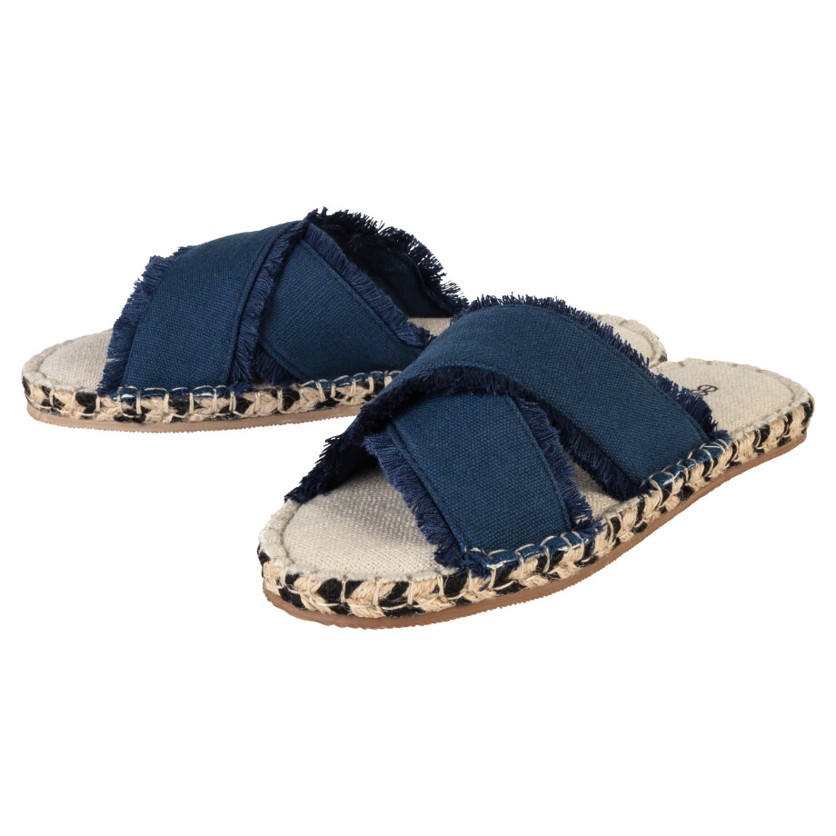esmara Dames muiltjes (Blauw, 39) afbeelding 1