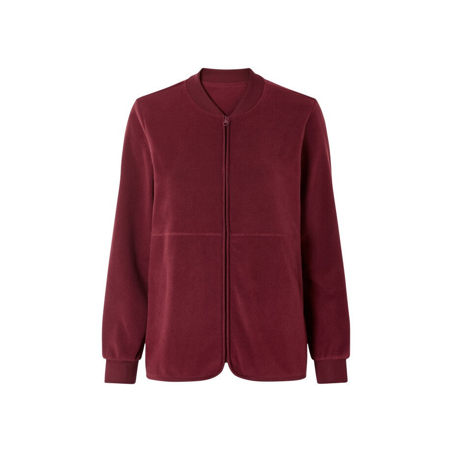 esmara Dames fleece vest (Rood, XS (32/34)) afbeelding 1