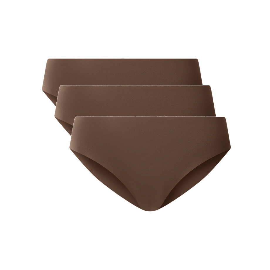 esmara Set van 3 dames lasercut onderbroeken - onzichtbaar & seamless (Bruin, S (36/38)) esmara Set van 3 dames lasercut onderbroeken - onzichtbaar & seamless (Bruin, S (36/38)) afbeelding 1