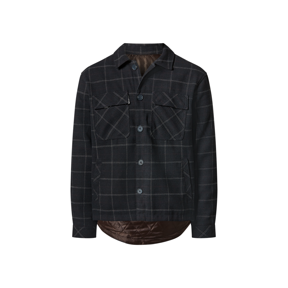 esmara Men Heren overhemd (Donkerblauw, L) afbeelding 1