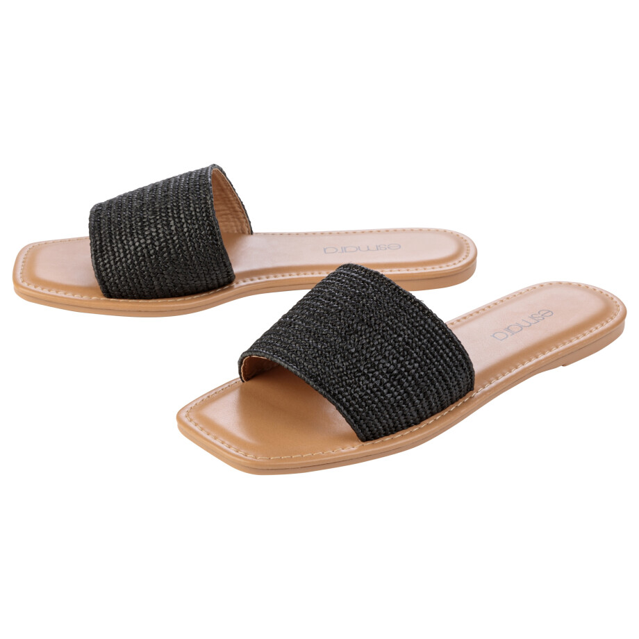 esmara Dames slippers (Zwart, 39) afbeelding 1