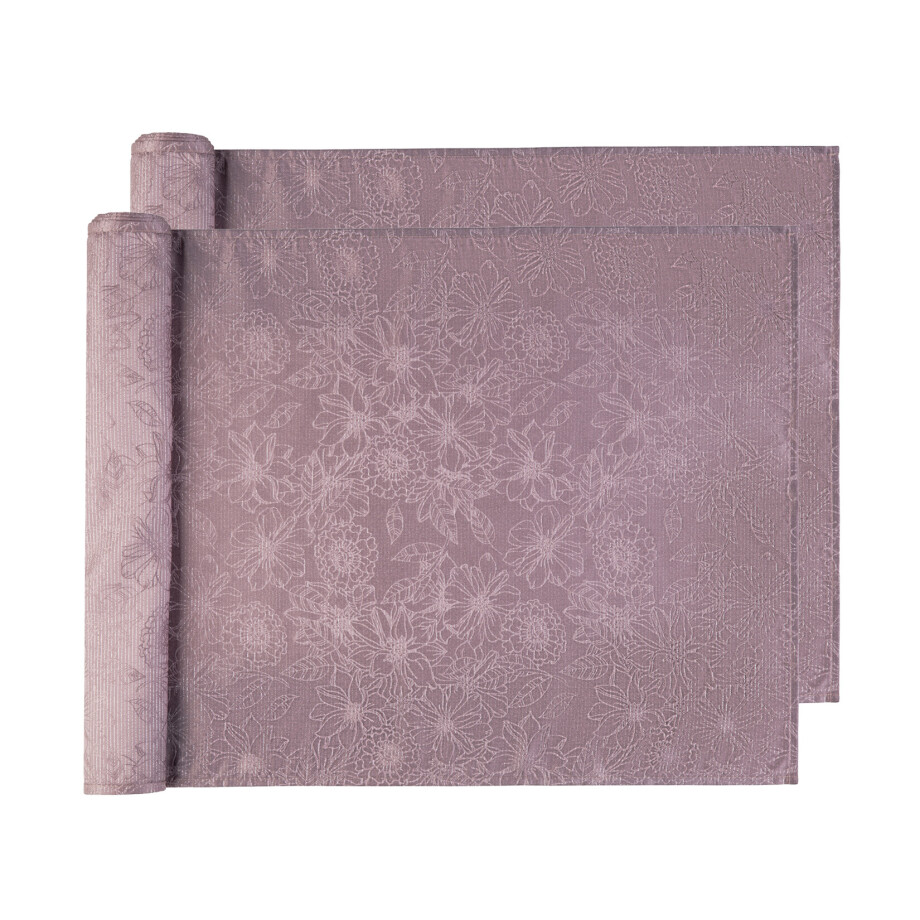 LIVARNO home Tafelkleed of tafelloper (Roze tafelloper) afbeelding 1