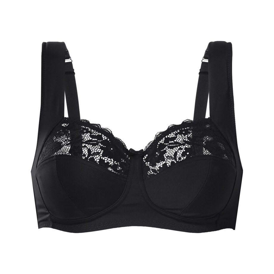 esmara Dames soft-bh (Zwart, 95D) afbeelding 1