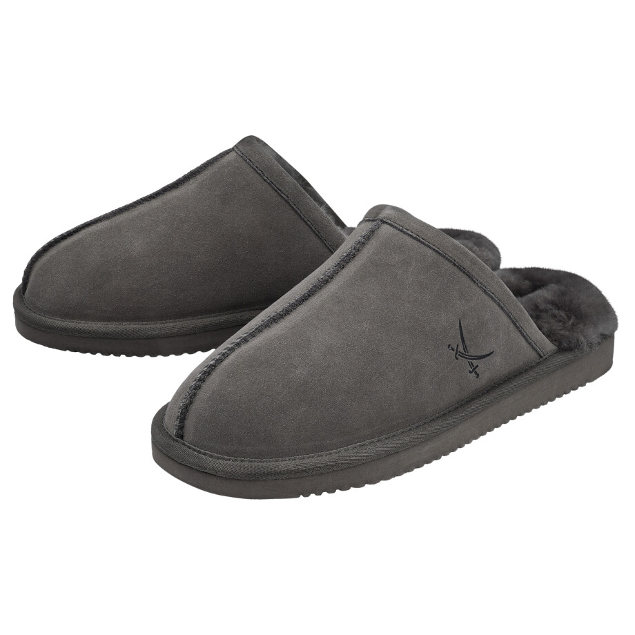 SANSIBAR Heren pantoffels met lamswol (42) SANSIBAR Heren pantoffels met lamswol (42) afbeelding 1