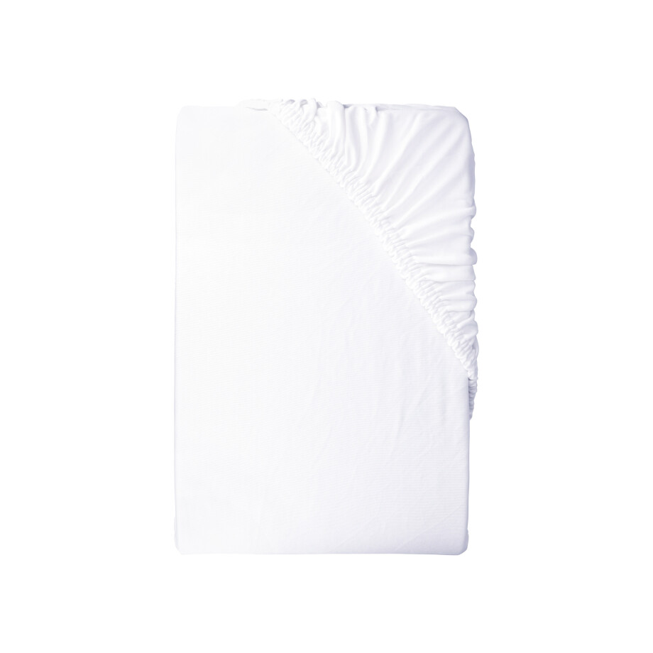 LIVARNO home Hoeslaken 90-100 x 200 cm (Wit) afbeelding 1
