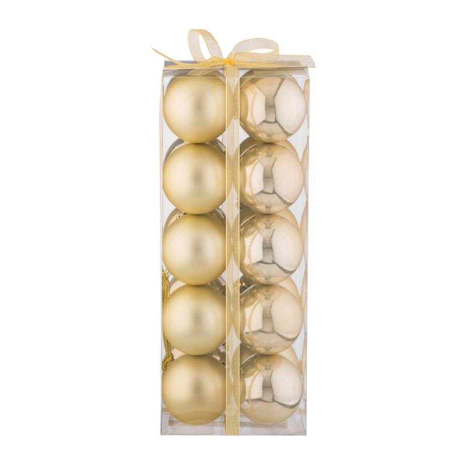 LIVARNO home 20 Kerstballen (Goud) afbeelding 1