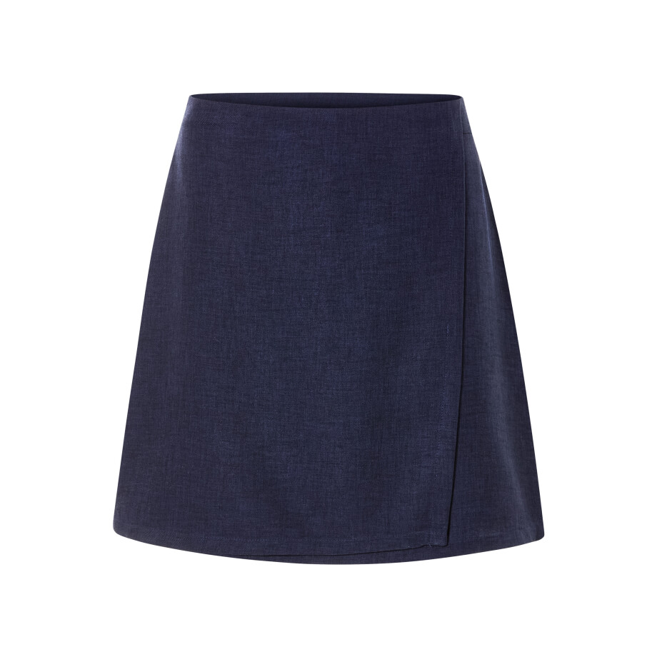 esmara Dames mini-rok (Marineblauw, 38) afbeelding 1