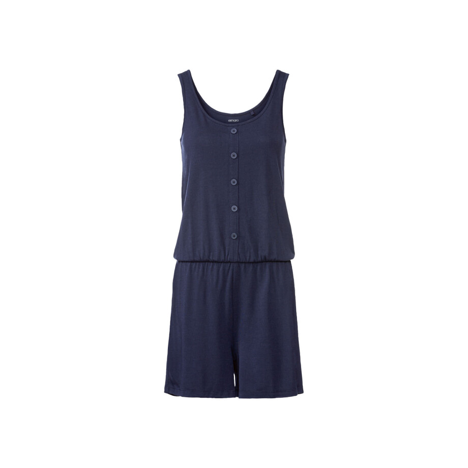 esmara Korte dames jumpsuit (Marineblauw, S (36/38)) afbeelding 1