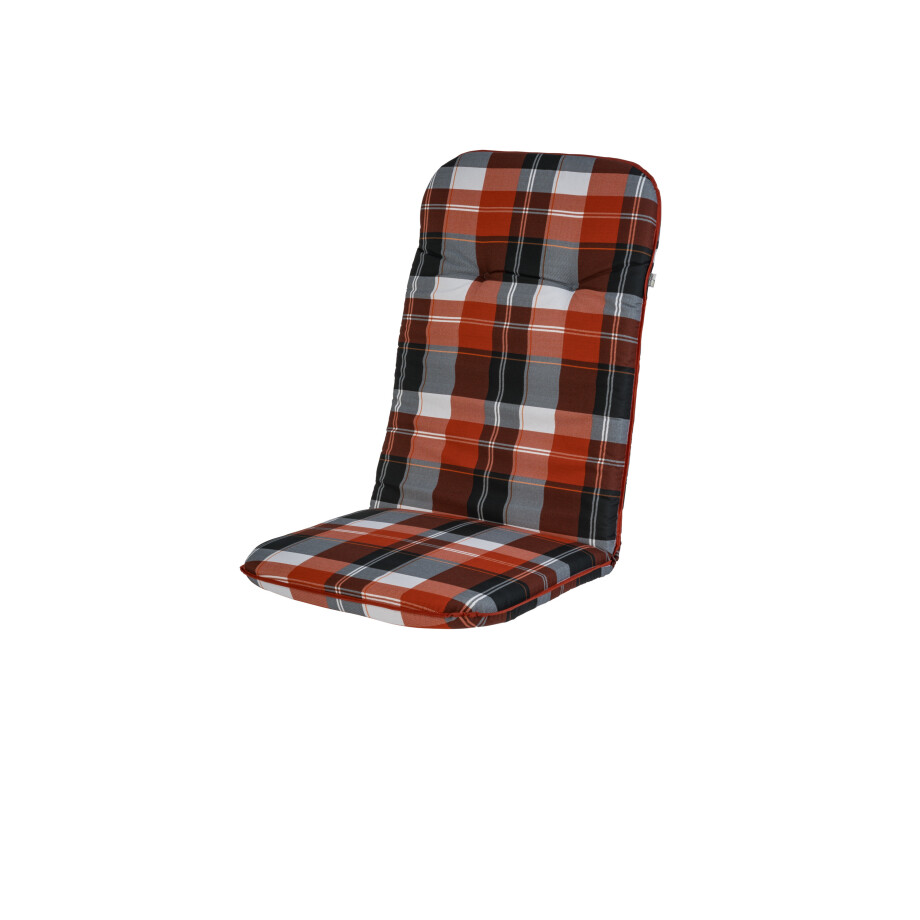 LIVARNO home Tuinstoelkussen met hoge rug (Oranje) LIVARNO home Tuinstoelkussen met hoge rug (Oranje) afbeelding 1