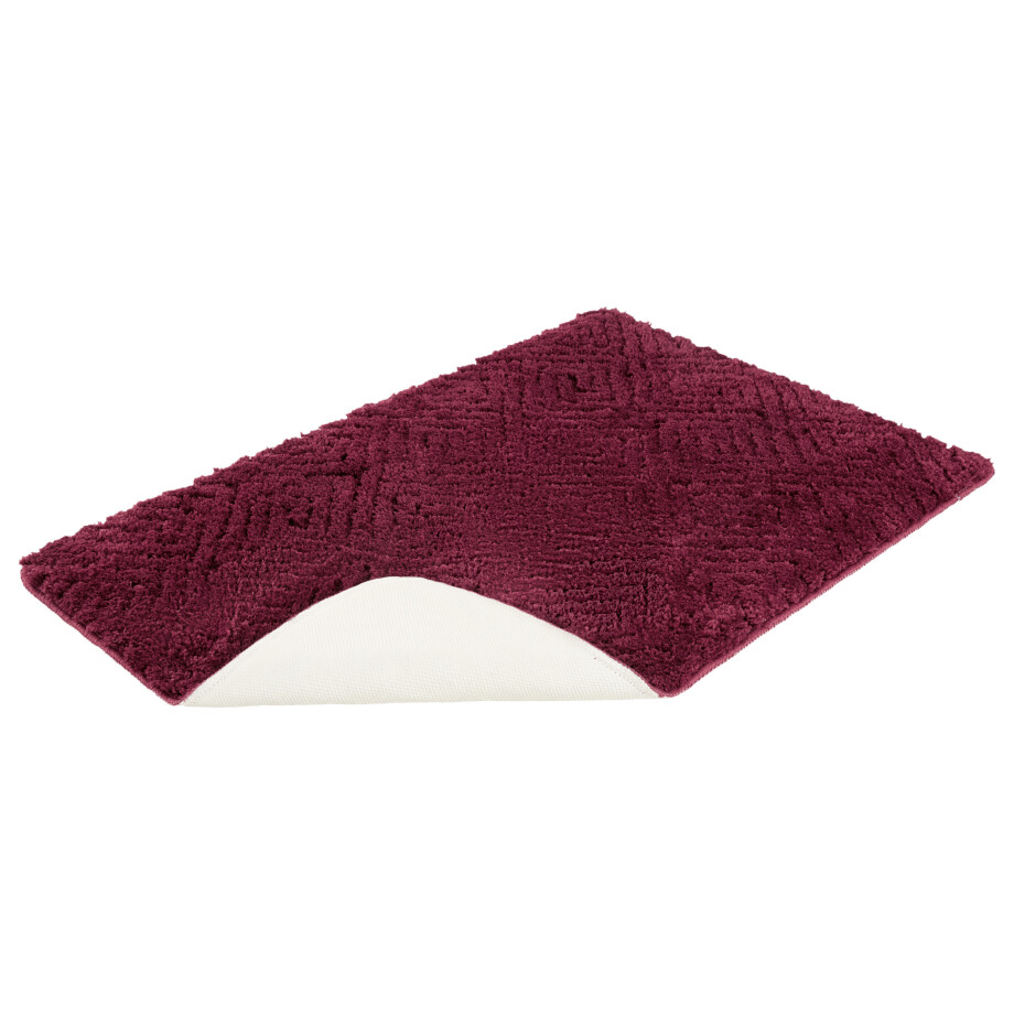 LIVARNO home Badmat 60 x 90 cm (Rood) afbeelding 1