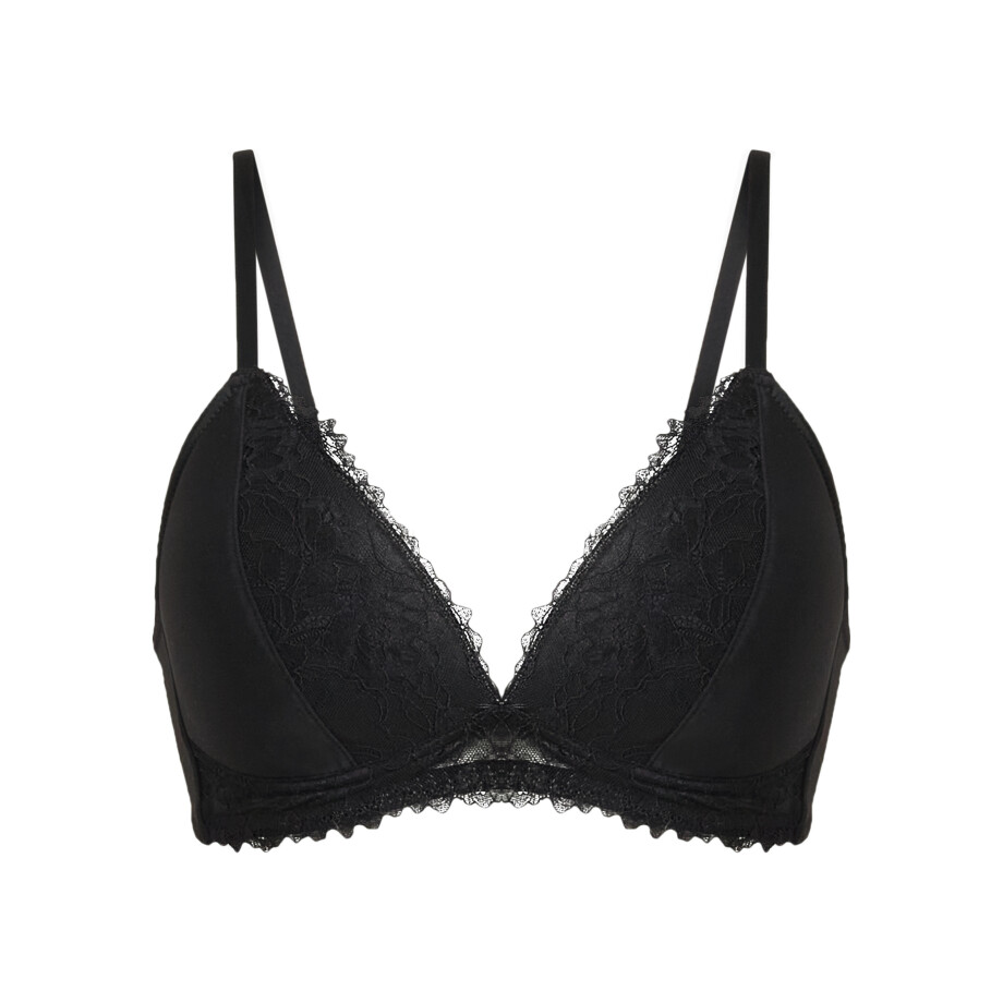 esmara Dames BH (zwart met kant, 90D) esmara Dames BH (zwart met kant, 90D) afbeelding 1