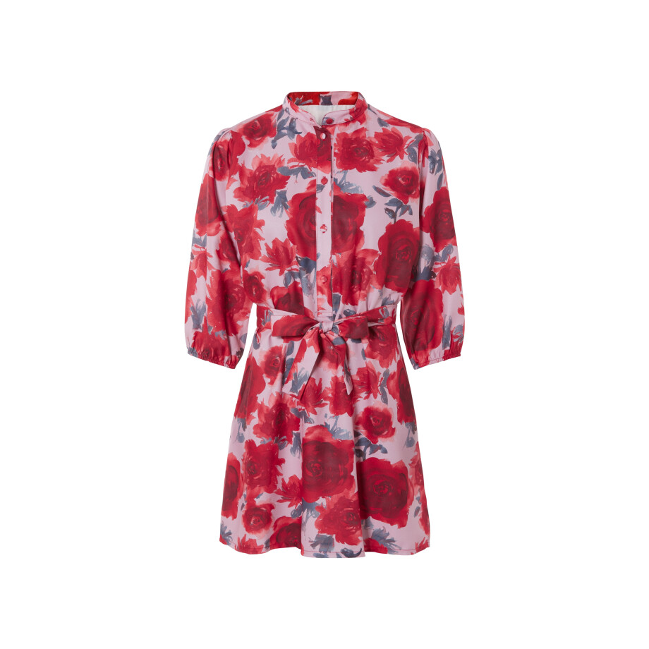 esmara Dames jurk (38, roze/rood) esmara Dames jurk (38, roze/rood) afbeelding 1