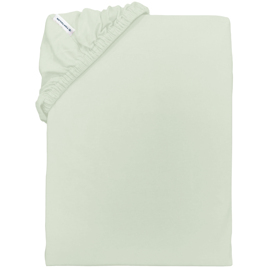 TOM TAILOR Jersey hoeslaken, 90-100 x 200 cm (Groen) afbeelding 1