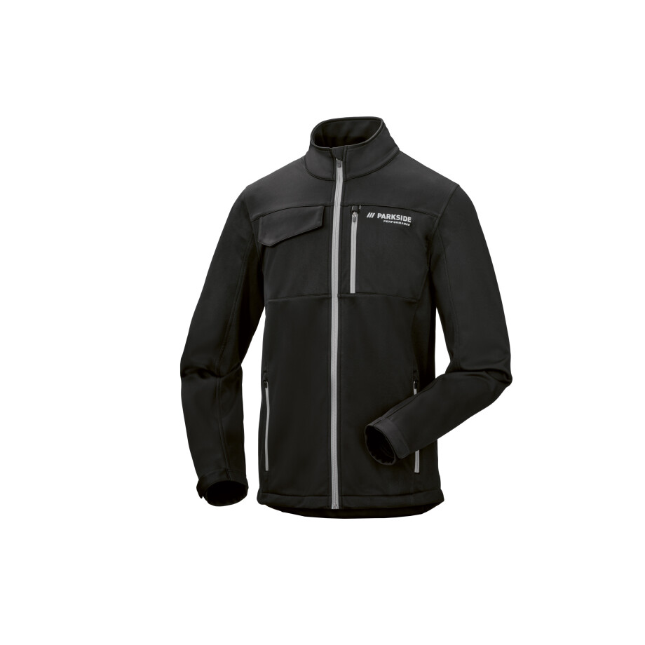 PARKSIDE PERFORMANCE Heren softshell werkjas (Zwart, XL) afbeelding 1
