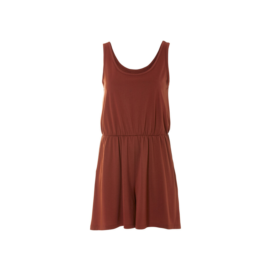 esmara Dames jumpsuit (Bruin, L (44/46)) afbeelding 1