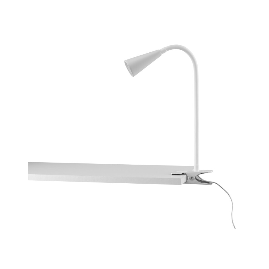LIVARNO home LED-klemlamp met flexibele arm (Clip-lamp, Wit) LIVARNO home LED-klemlamp met flexibele arm (Clip-lamp, Wit) afbeelding 1
