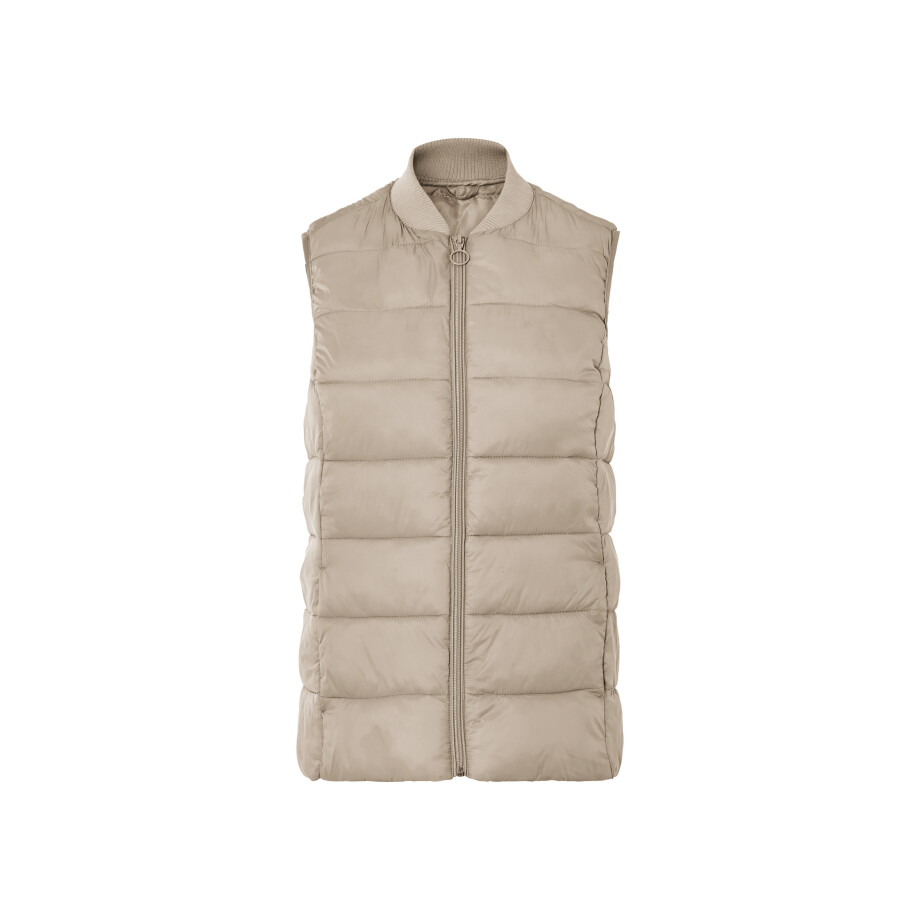 esmara Dames bodywarmer (Crème, L (44/46)) afbeelding 1