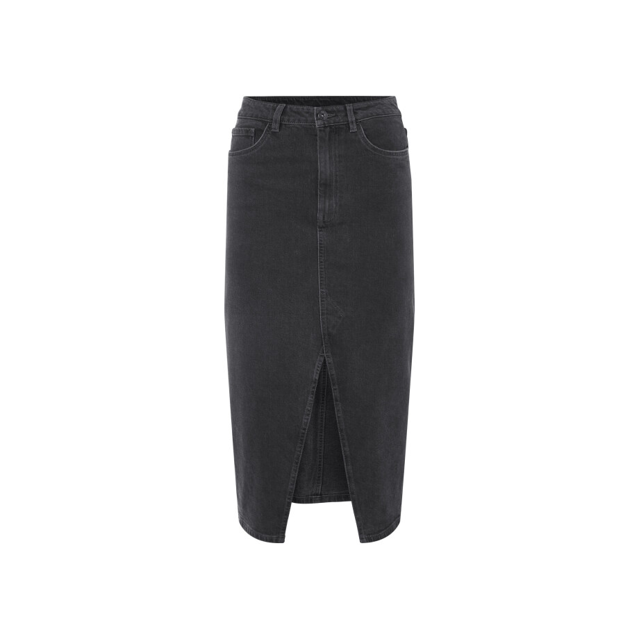 ESMARA Denim dames rok (Grijs, 34) afbeelding 1