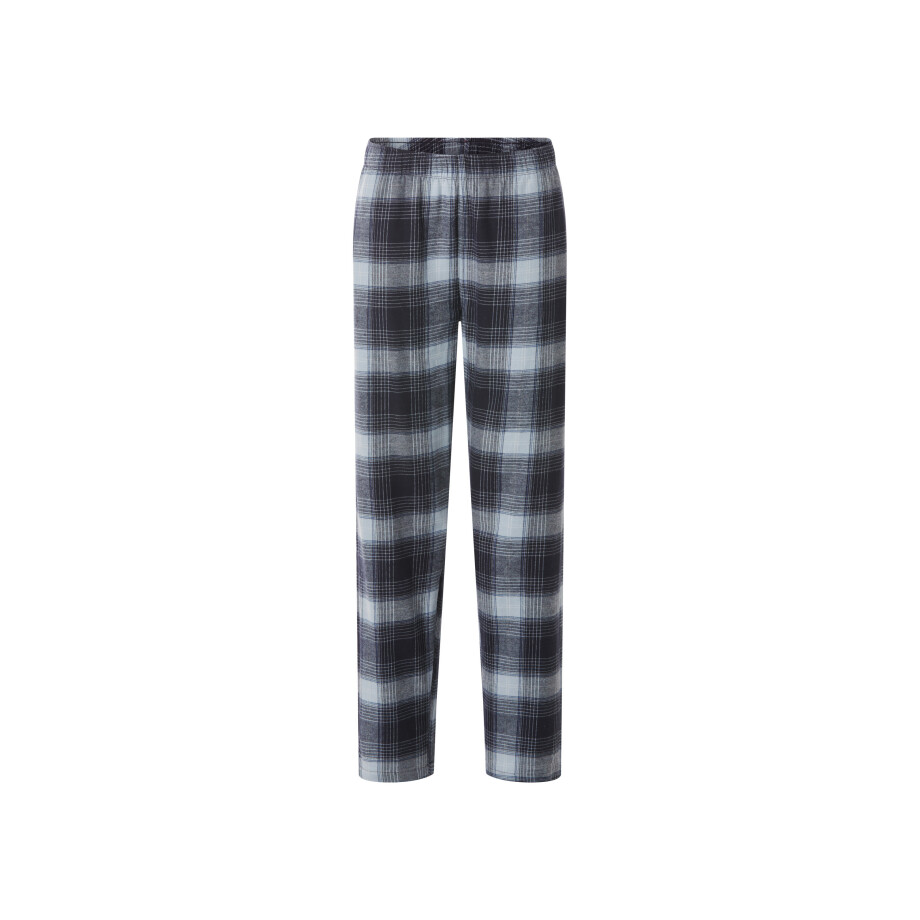 ESMARA Dames flanellen pyjamabroek (Marineblauw, M (40/42)) afbeelding 1