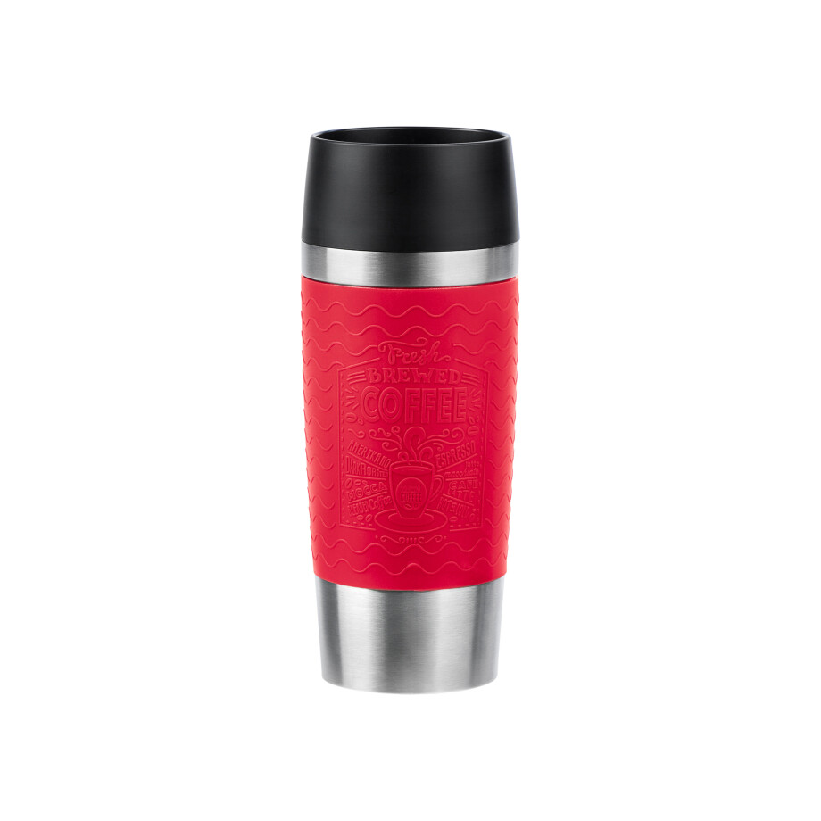 TEFAL Thermosbeker EMSA Travel Mug, 360 ml (Rood) TEFAL Thermosbeker EMSA Travel Mug, 360 ml (Rood) afbeelding 1
