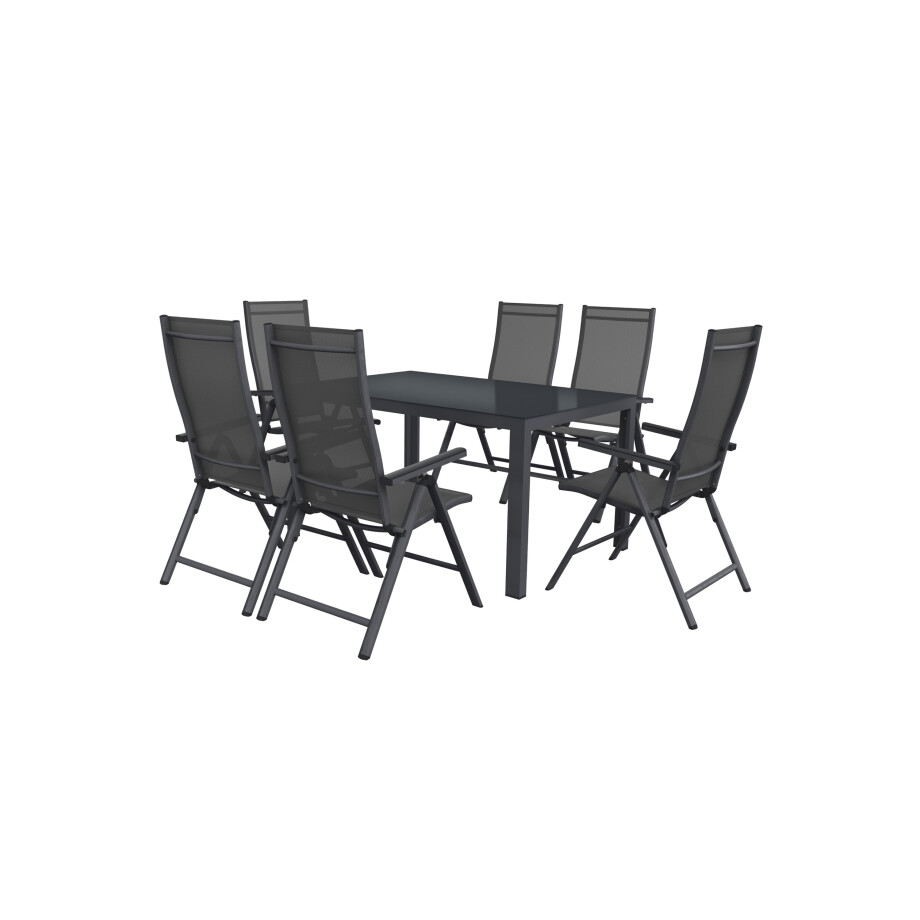 LIVARNO home Aluminium tuinset Houston 7-delig afbeelding 1