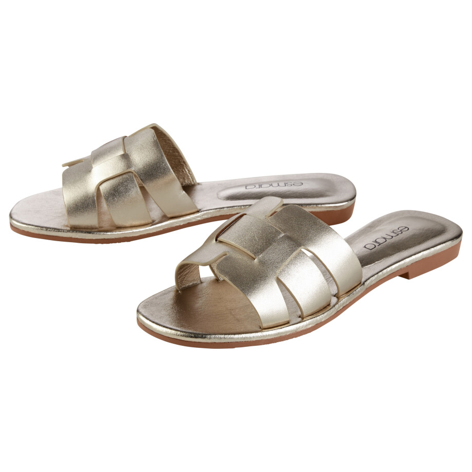 esmara Dames sandalen (Goud, 39) afbeelding 1