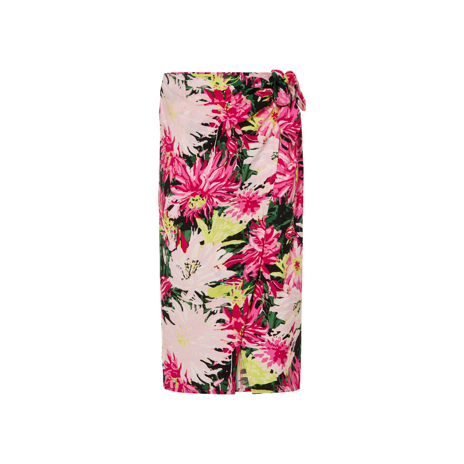 esmara Dames wikkelrok (36, Bloemen/roze) afbeelding 1