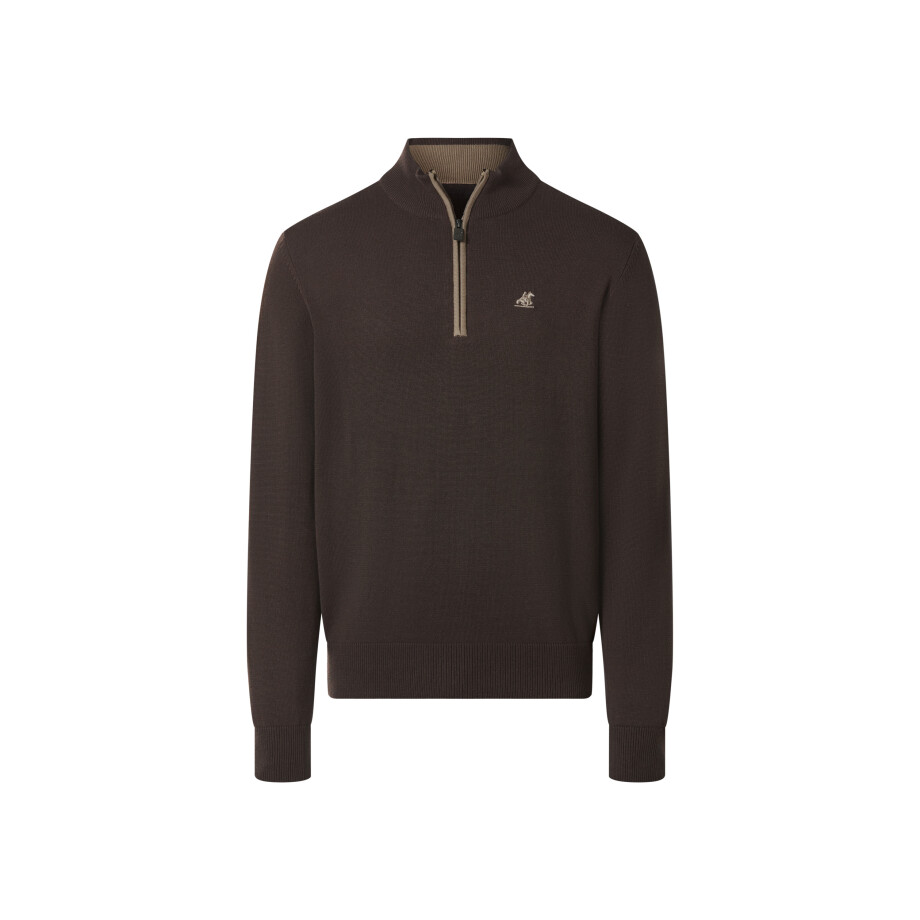 esmara Men Gebreide heren trui (Bruin, S) afbeelding 1