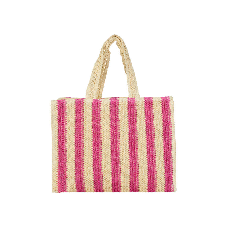 esmara Strandtas (Beige/roze) afbeelding 1