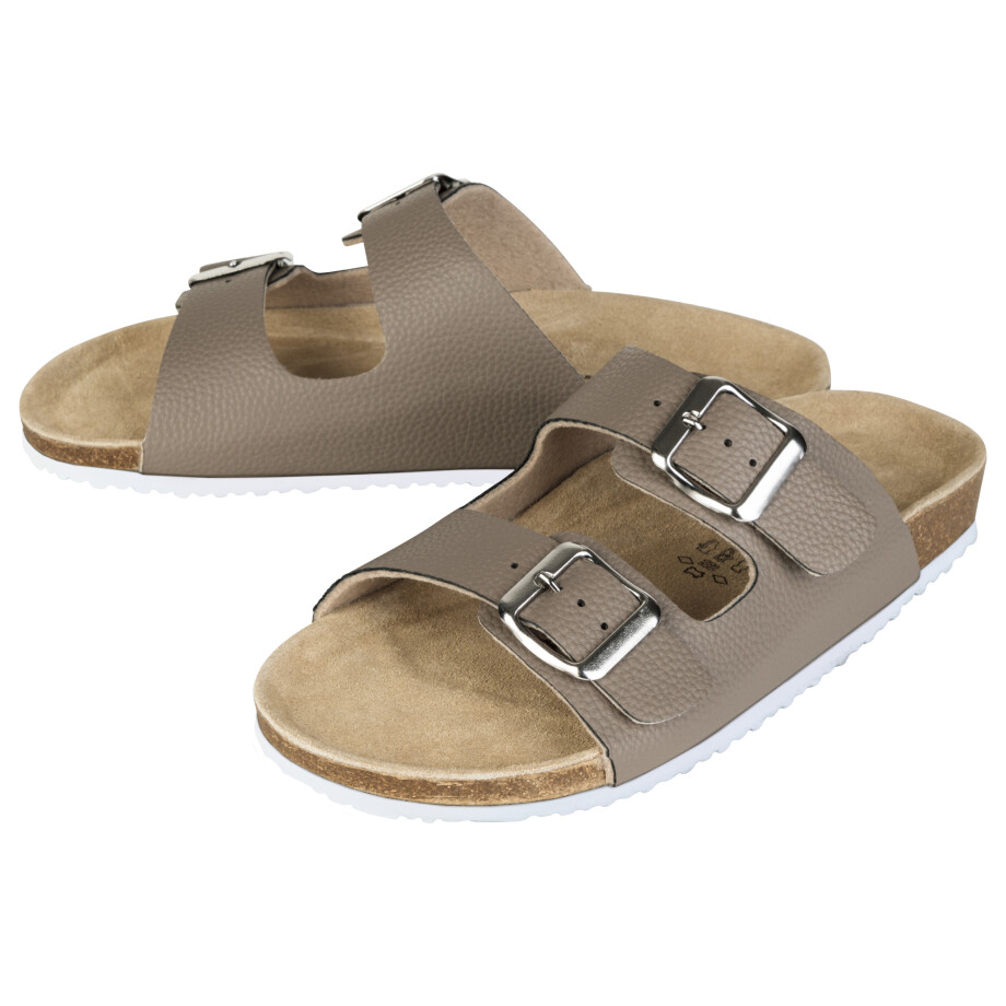esmara Dames slippers (Taupe, 36) afbeelding 1