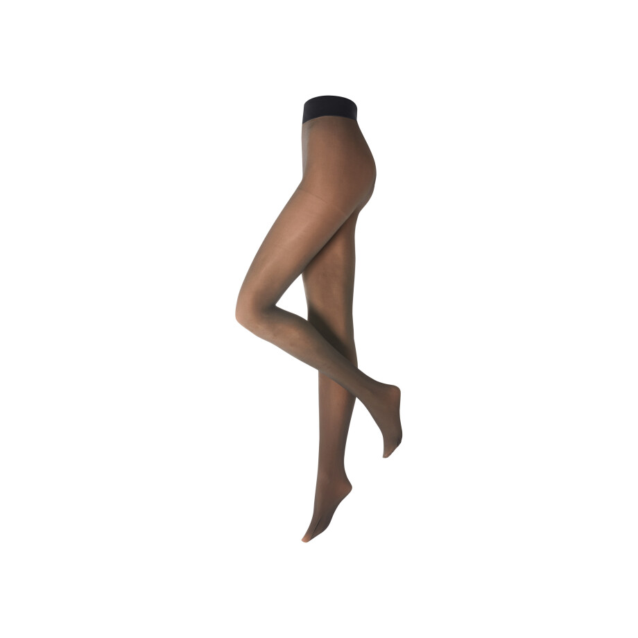 ESMARA Dames thermopanty, met beige binnenkant, 70 denier (Zwart, L (44/46)) afbeelding 1