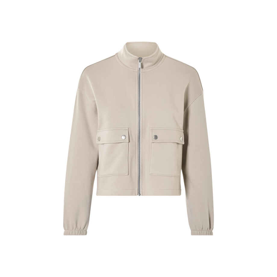 esmara Dames sweatvest (Beige, XL (48/50)) afbeelding 1