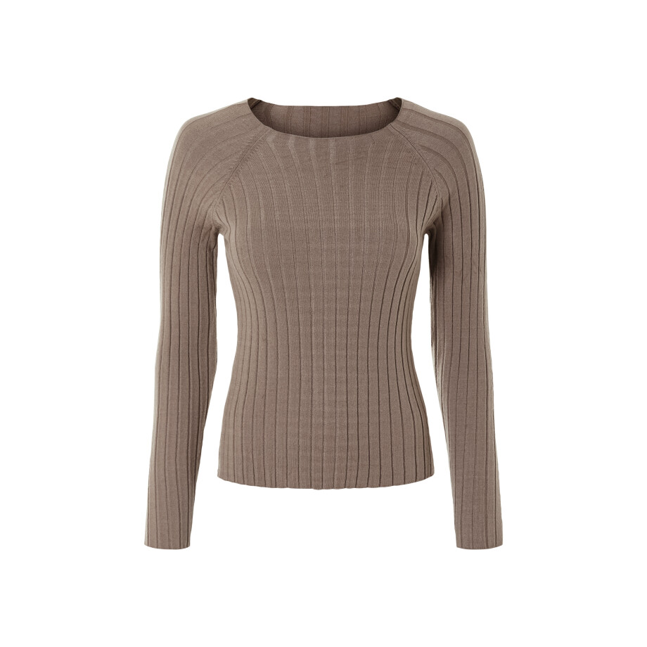 esmara Gebreide dames trui (Bruin, L (44/46)) esmara Gebreide dames trui (Bruin, L (44/46)) afbeelding 1