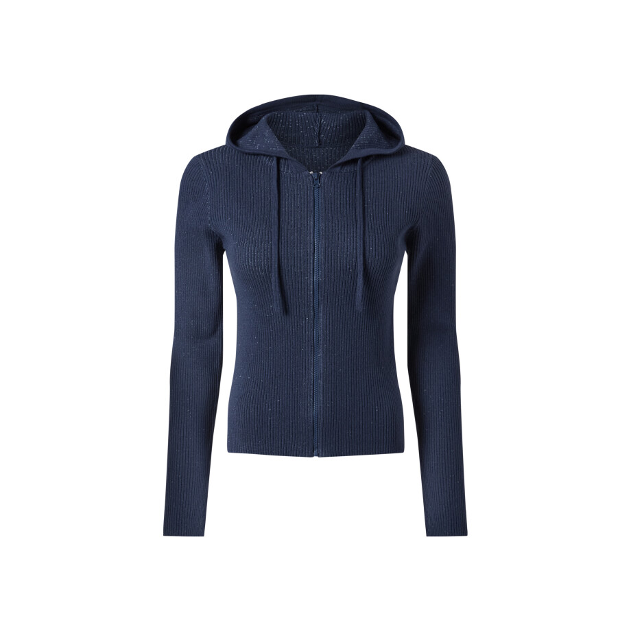 esmara Gebreid dames vest (Blauw, M (40/42)) afbeelding 1