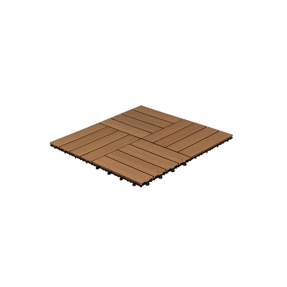 HOME DELUXE Terrastegels (3m², Teak) afbeelding 1