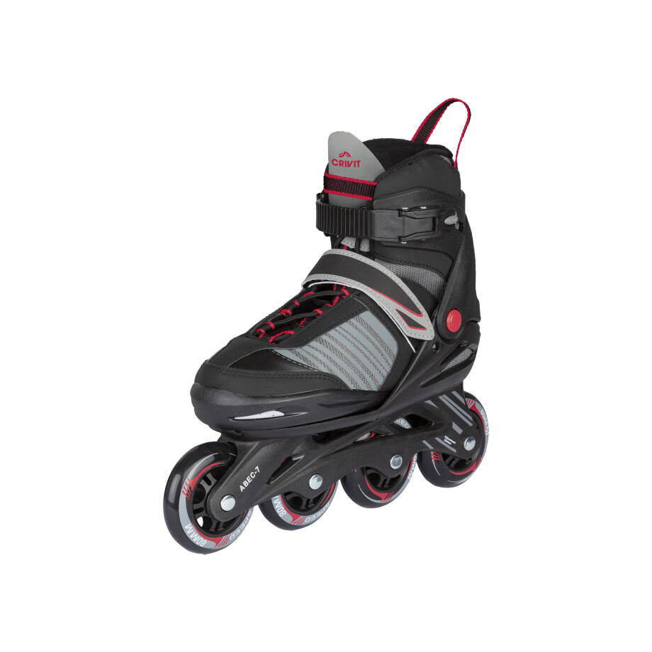 CRIVIT Kinder inline skates (Zwart/rood) CRIVIT Kinder inline skates (Zwart/rood) afbeelding 1