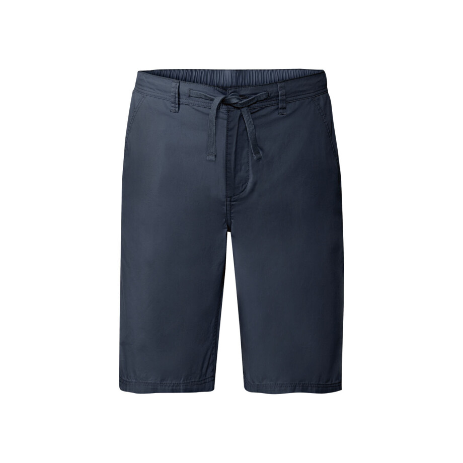 LIVERGY Korte heren broek (54, Marineblauw) afbeelding 1