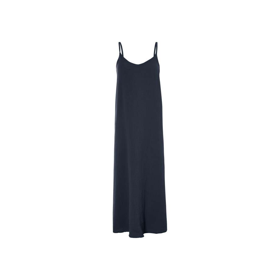esmara Mousseline dames jurk (Marineblauw, 40) afbeelding 1