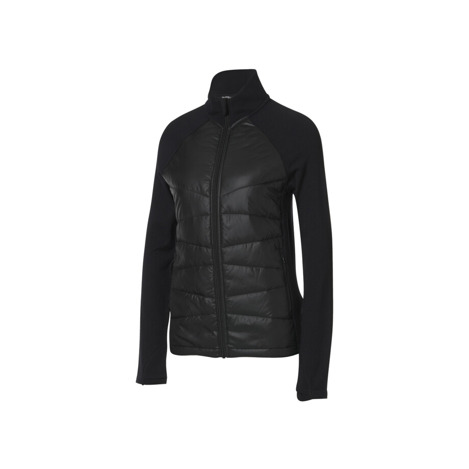 CRIVIT Gewatteerde dames jas Premium (Zwart, S (36/38)) afbeelding 1