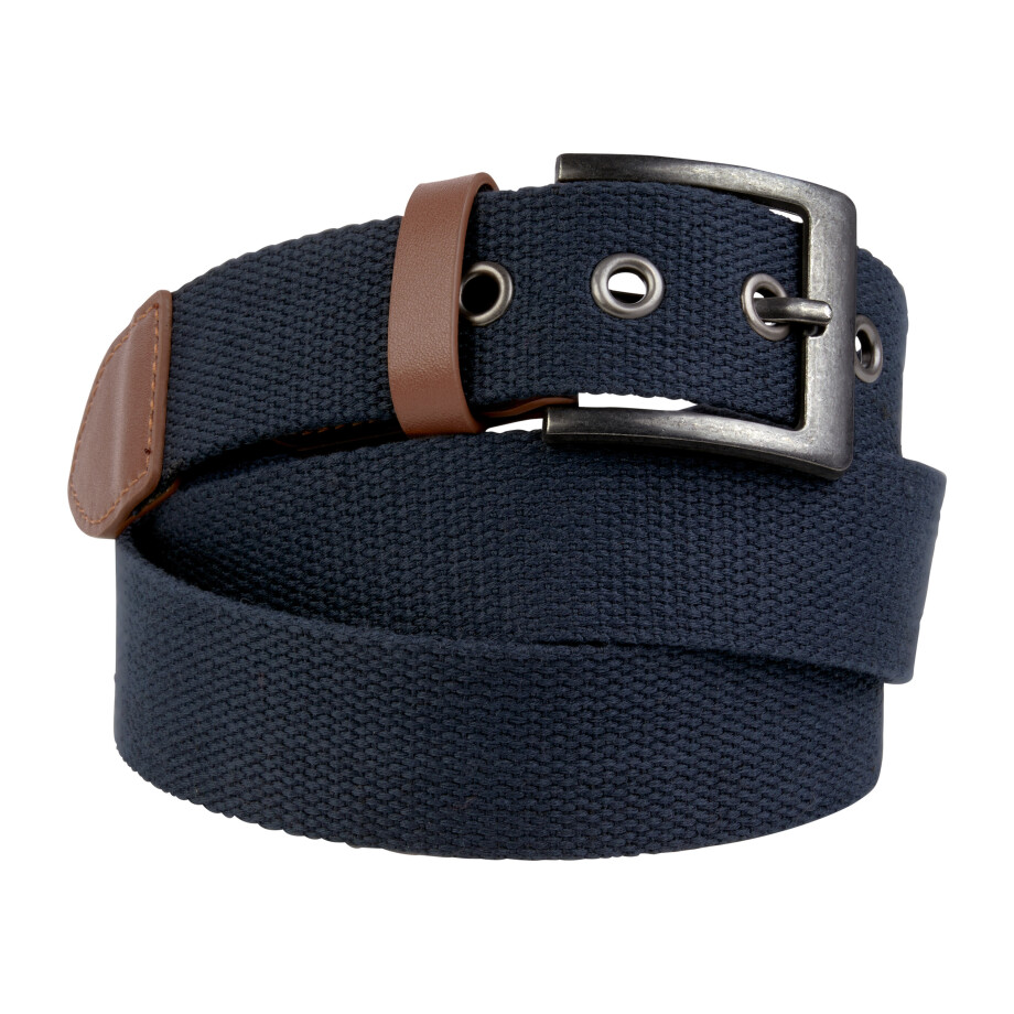 LIVERGY Canvas riem (Blauw, 125) LIVERGY Canvas riem (Blauw, 125) afbeelding 1