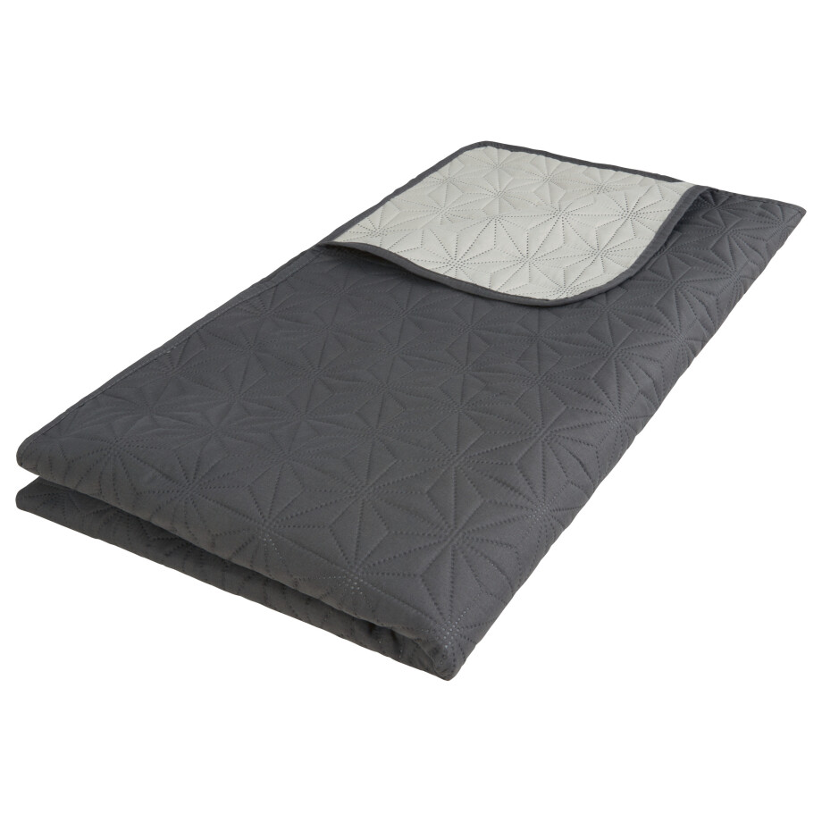 LIVARNO home Plaid 150 x 250 cm (Donkergrijs) afbeelding 1