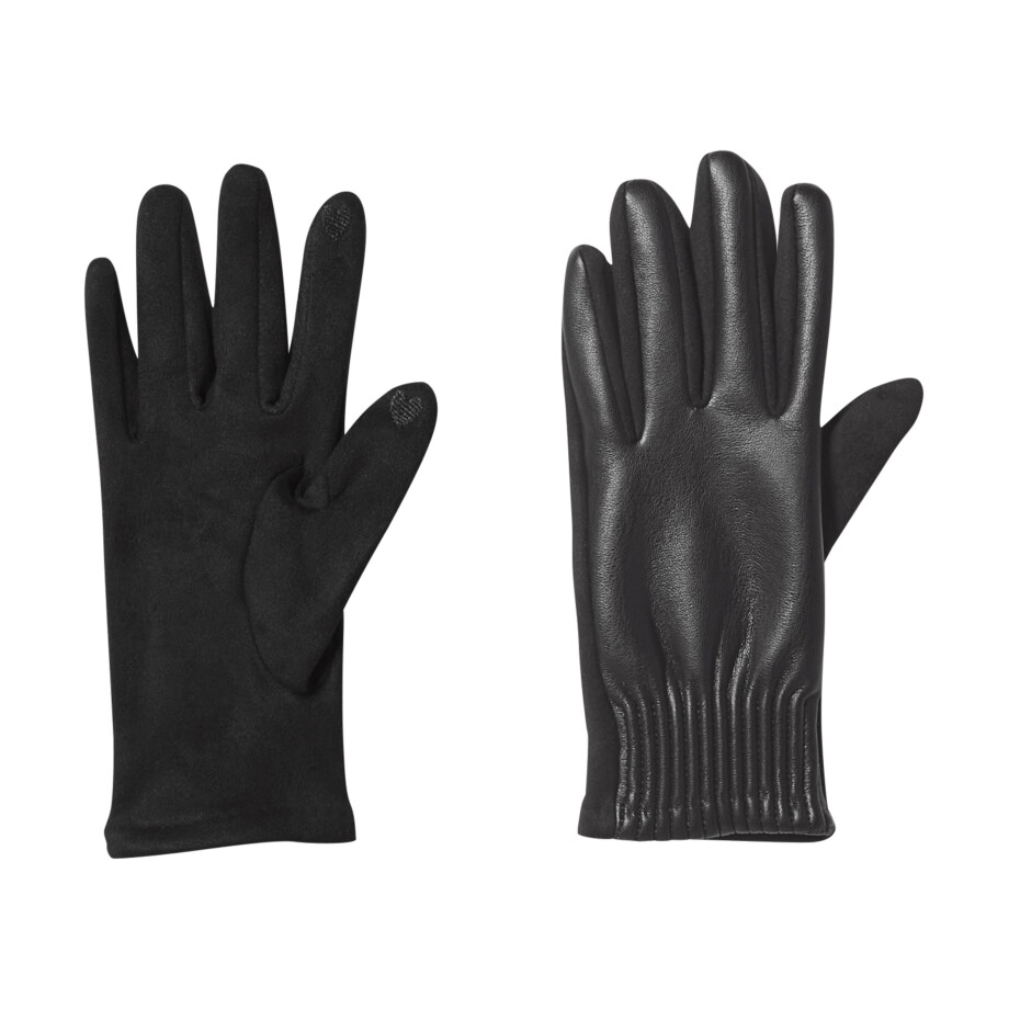 esmara Dames handschoenen (Zwart, 8) afbeelding 1