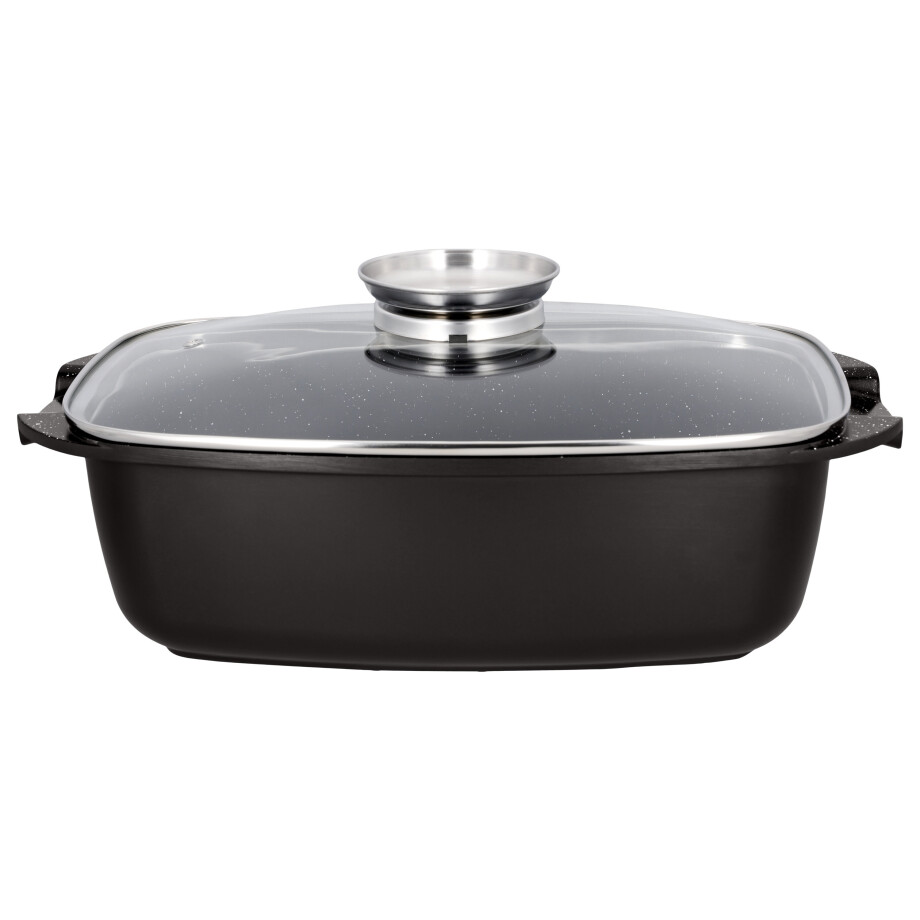 SILVERCREST Gegoten aluminium braadpan, 5,7 L SILVERCREST Gegoten aluminium braadpan, 5,7 L afbeelding 1