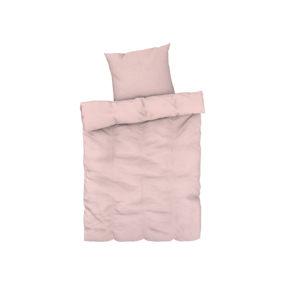 LIVARNO HOME Renforcé dekbedovertrek, 135 x 200 cm (Lichtroze) LIVARNO HOME Renforcé dekbedovertrek, 135 x 200 cm (Lichtroze) afbeelding 1