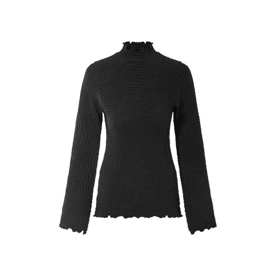 esmara Dames shirt (Zwart, L (44/46)) afbeelding 1