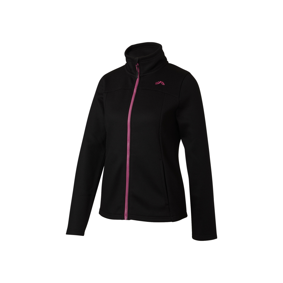 CRIVIT Dames fleece jas (Zwart, S (36/38)) afbeelding 1