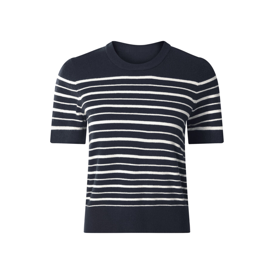 esmara Gebreide dames top (Marineblauw, S (36/38)) afbeelding 1